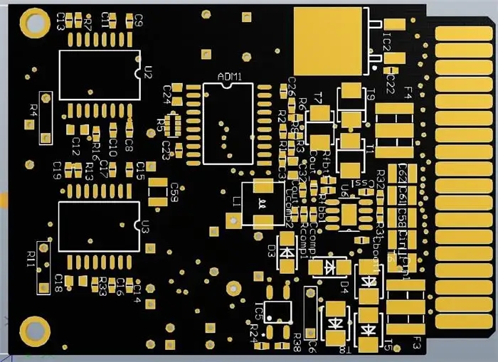 Distinguish double-sided board from multilayer board and copper coating method